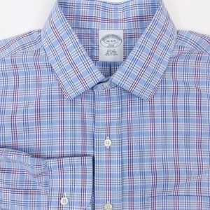 BROOKS BROTHERS Men's 16 - 34/35 Slim Dress Shirt